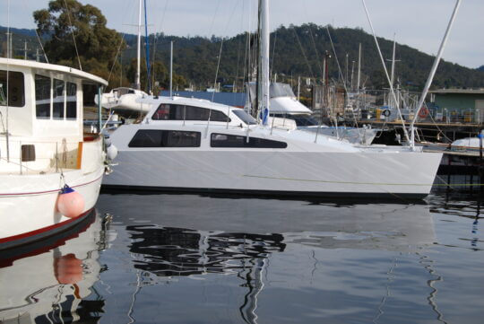 Boat repair and maintenance work at Able Marine Shipwrights Kettering Tasmania